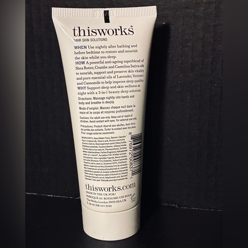 This Works Deep Sleep Body Cocoon Bedtime Lotion $40 MSRP New & Sealed! - Picture 2 of 4